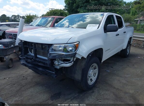 1GCGSBEN5N1316181 2022 CHEVROLET COLORADO White Առջևի ձախ երեք քառորդ տեսարան