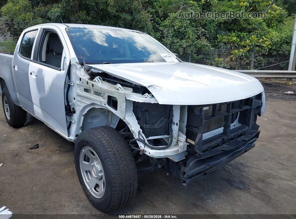 1GCGSBEN5N1316181 2022 CHEVROLET COLORADO White Դիմացի տեսք