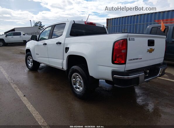 1GCGSBEN6L1118156 2020 CHEVROLET COLORADO White Rear left
