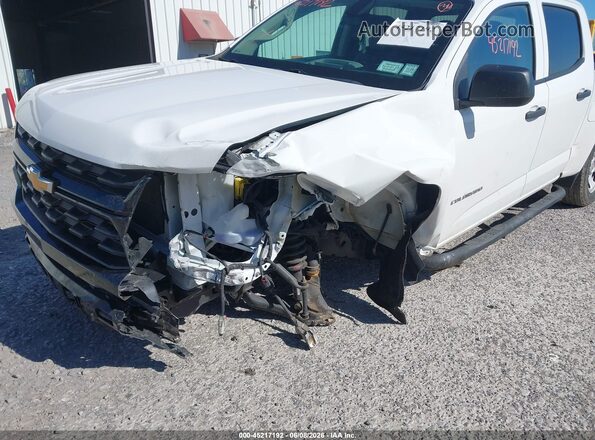 1GCGSBEN7N1331331 2022 CHEVROLET COLORADO White Vista frontal
