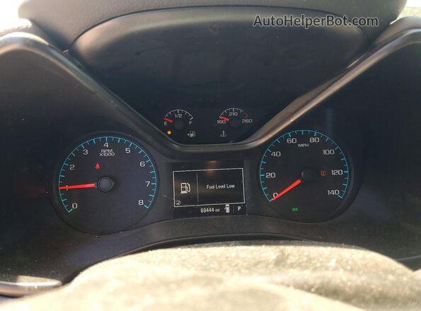 1GCGSBEN8L1185907 2020 CHEVROLET COLORADO Gray Widok zestawu wskaźników