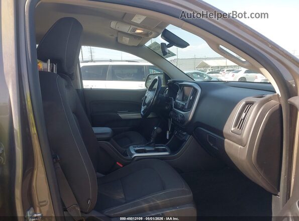 1GCGSCE31G1376210 2016 CHEVROLET COLORADO Gray Вид салону спереду
