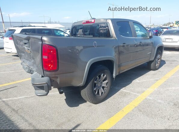 1GCGSCE31G1376210 2016 CHEVROLET COLORADO Gray Задня права чверть