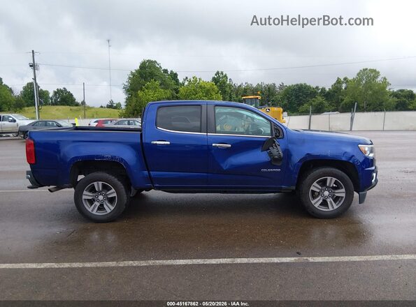 1GCGSCE36G1179467 2016 CHEVROLET COLORADO Blue 