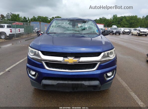 1GCGSCE36G1179467 2016 CHEVROLET COLORADO Blue 
