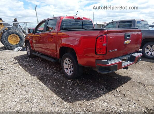 1GCGSCE39G1356691 2016 CHEVROLET COLORADO Red უკანა მარცხენა
