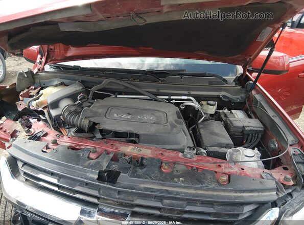 1GCGSCE39G1356691 2016 CHEVROLET COLORADO Red უკანა ხედი