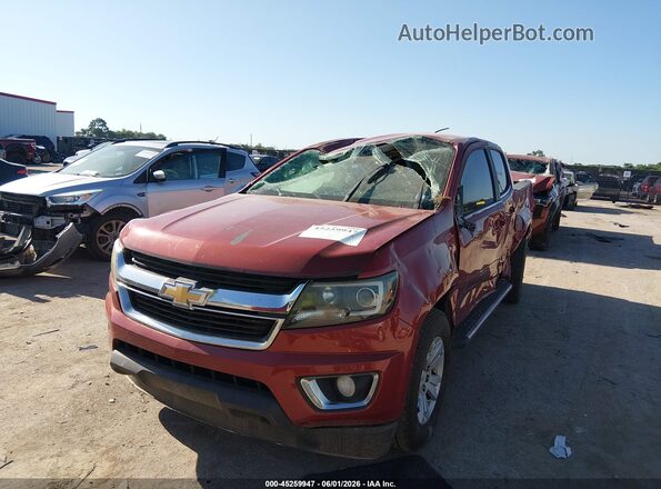 1GCGSCE3XG1220800 2016 CHEVROLET COLORADO Red Vista tres cuartos delantera izquierda