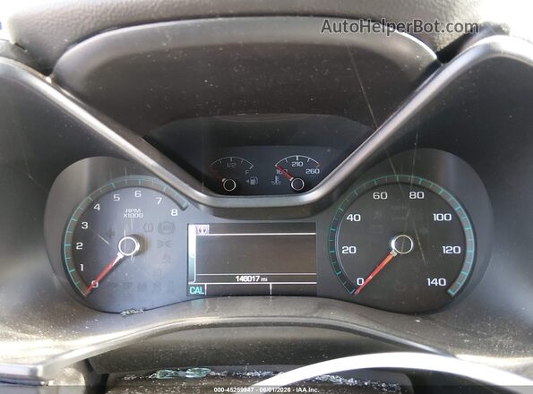 1GCGSCE3XG1220800 2016 CHEVROLET COLORADO Red Vista de los asientos traseros