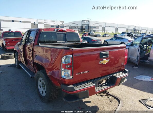 1GCGSCE3XG1220800 2016 CHEVROLET COLORADO Red Trasero izquierdo