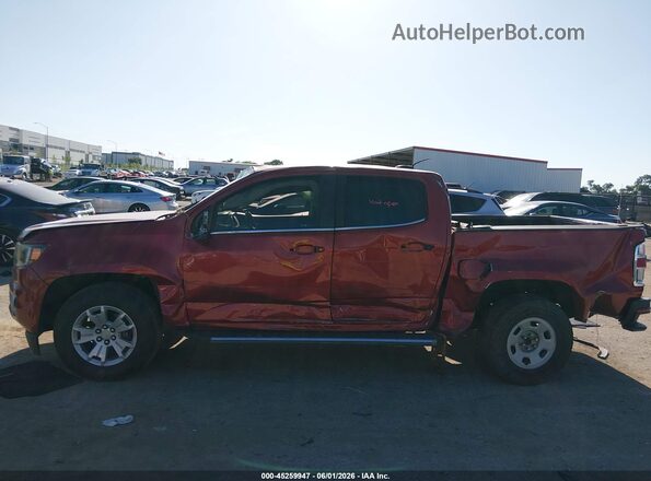 1GCGSCE3XG1220800 2016 CHEVROLET COLORADO Red Vista interior de 360 grados