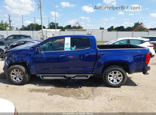 1GCGSCEA7G1363847 2016 CHEVROLET COLORADO Blue Панорамний вид салону 360°