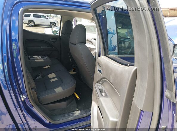1GCGSCEA7G1363847 2016 CHEVROLET COLORADO Blue Вид наклейки з VIN-кодом