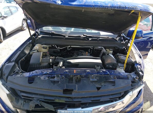 1GCGSCEA7G1363847 2016 CHEVROLET COLORADO Blue Вид ззаду