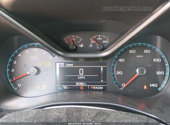 1GCGSCEA7G1363847 2016 CHEVROLET COLORADO Blue Вид задніх сидінь