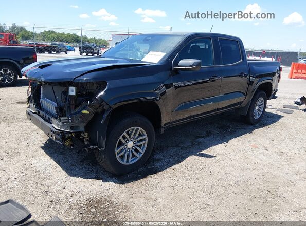 1GCGSCEC1R1308220 2024 CHEVROLET COLORADO Black Առջևի ձախ երեք քառորդ տեսարան