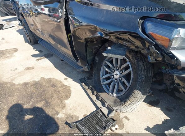 1GCGSCEC7R1128000 2024 CHEVROLET COLORADO Black Front view