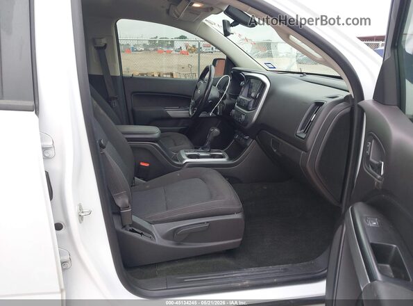 1GCGSCEN0J1111559 2018 CHEVROLET COLORADO White Widok wnętrza z przodu