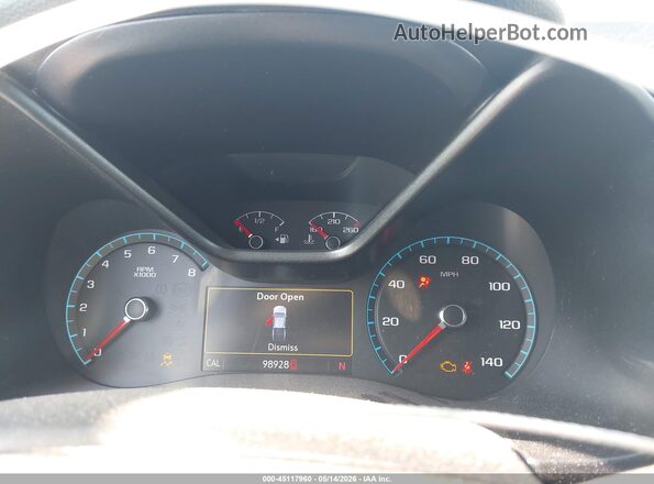 1GCGSCEN0K1204809 2019 CHEVROLET COLORADO Gray Հետևի նստատեղերի տեսք