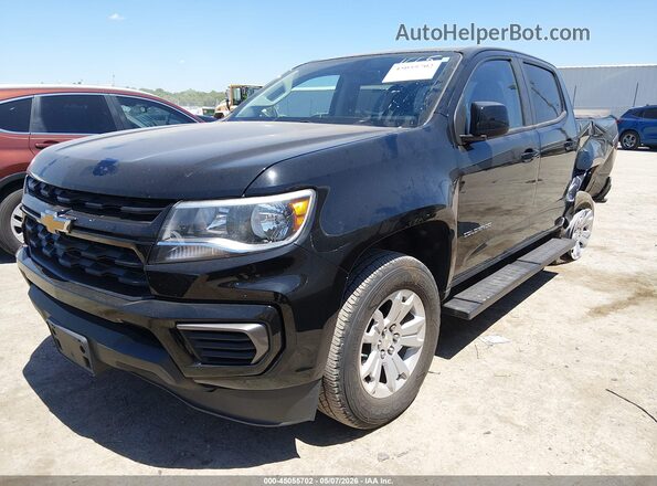 1GCGSCEN0M1141665 2021 CHEVROLET COLORADO Black Vista tres cuartos delantera izquierda