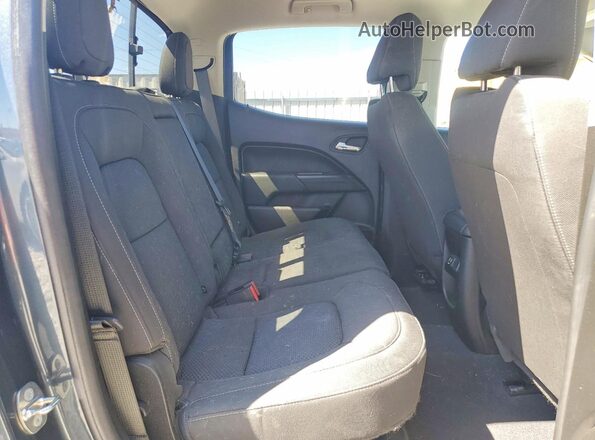 1GCGSCEN1K1255476 2019 CHEVROLET COLORADO Gray Rear seats view