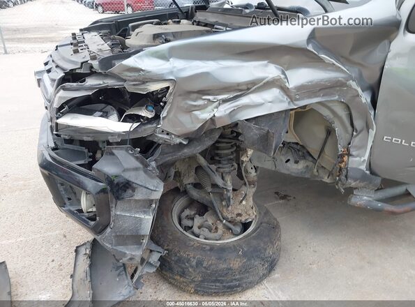 1GCGSCEN1M1147748 2021 CHEVROLET COLORADO Gray Widok z przodu