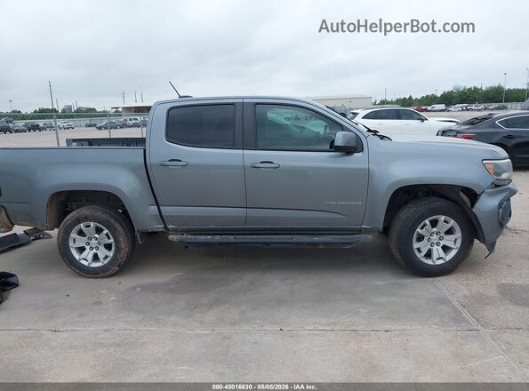 1GCGSCEN1M1147748 2021 CHEVROLET COLORADO Gray Widok wnętrza z tyłu