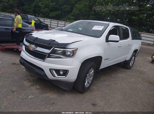 1GCGSCEN3J1173473 2018 CHEVROLET COLORADO White Առջևի ձախ երեք քառորդ տեսարան