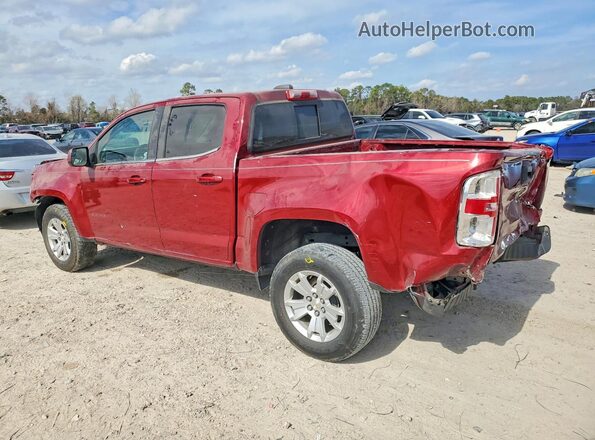 1GCGSCEN3K1216436 2019 CHEVROLET COLORADO Red Trasero izquierdo