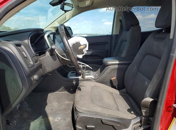 1GCGSCEN3K1216436 2019 CHEVROLET COLORADO Red Vista interior delantera