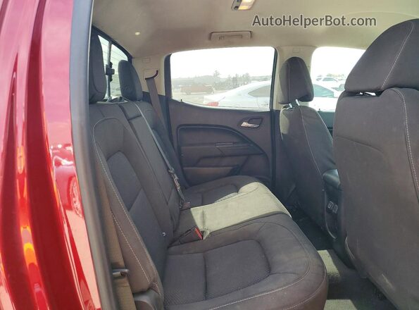 1GCGSCEN3K1216436 2019 CHEVROLET COLORADO Red Vista de los asientos traseros