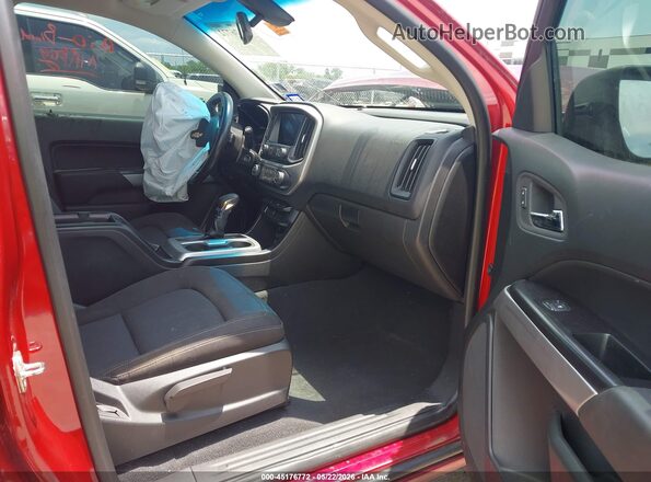 1GCGSCEN3N1124702 2022 CHEVROLET COLORADO Red წინა სალონის ხედი