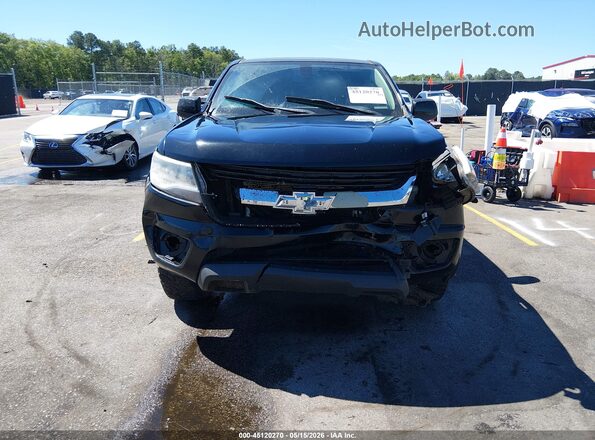 1GCGSCEN4K1105510 2019 CHEVROLET COLORADO Black Front view