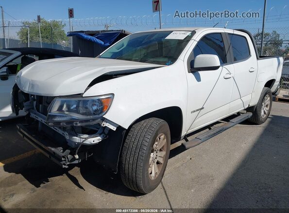 1GCGSCEN4L1195078 2020 CHEVROLET COLORADO Белый Передняя левая четверть