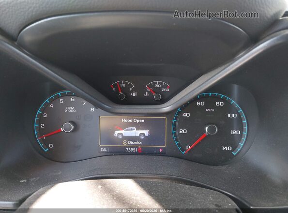 1GCGSCEN4L1195078 2020 CHEVROLET COLORADO Белый Вид задних сидений