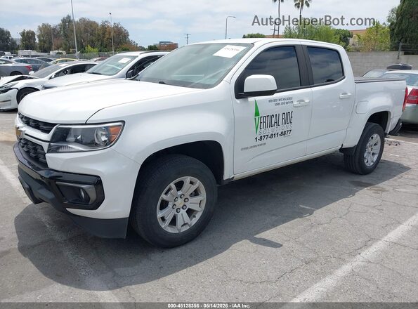 1GCGSCEN4M1292721 2021 CHEVROLET COLORADO White Front left