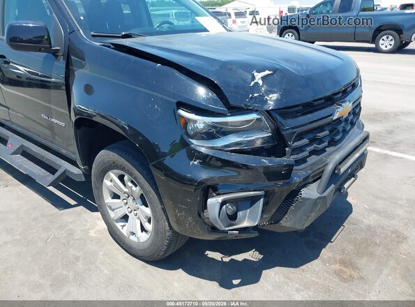 1GCGSCEN5M1285843 2021 CHEVROLET COLORADO Black Widok z przodu