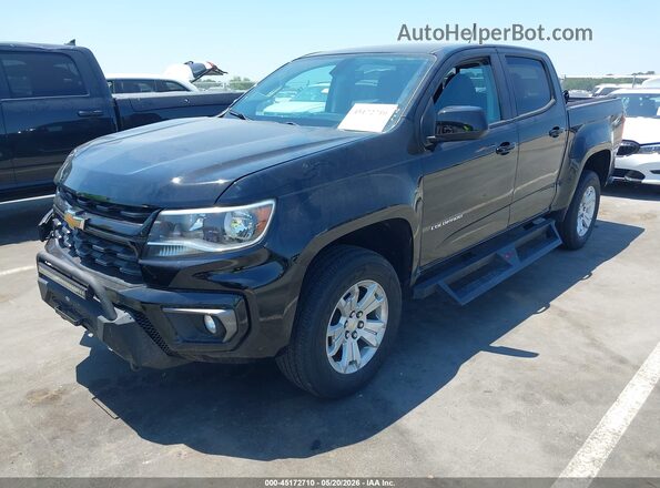 1GCGSCEN5M1285843 2021 CHEVROLET COLORADO Black Przód lewy