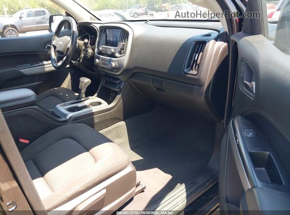1GCGSCEN5M1285843 2021 CHEVROLET COLORADO Black Widok wnętrza z przodu