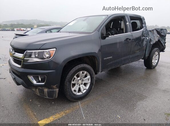 1GCGSCEN7H1166410 2017 CHEVROLET COLORADO Gray წინა მარცხენა ხედი სამი მეოთხედიდან