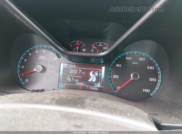 1GCGSCEN7H1166410 2017 CHEVROLET COLORADO Gray უკანა სავარძლების ხედი