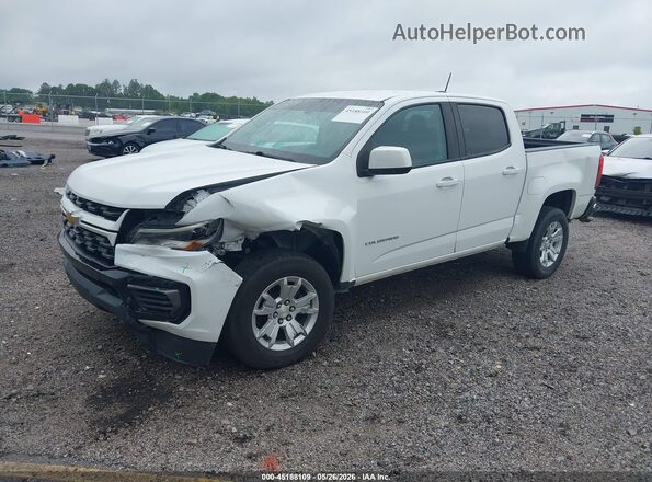 1GCGSCEN7M1135684 2021 CHEVROLET COLORADO White Передня ліва чверть