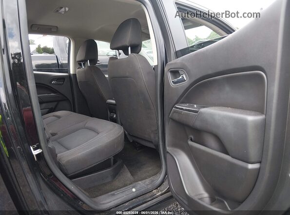 1GCGSCEN8H1180199 2017 CHEVROLET COLORADO Black Vista de la etiqueta del VIN