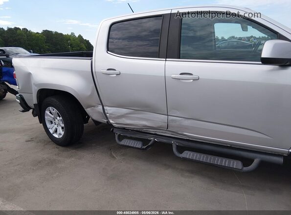 1GCGSCENXJ1174040 2018 CHEVROLET COLORADO Silver Դիմացի տեսք