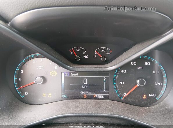 1GCGSCENXJ1174040 2018 CHEVROLET COLORADO Silver Հետևի նստատեղերի տեսք