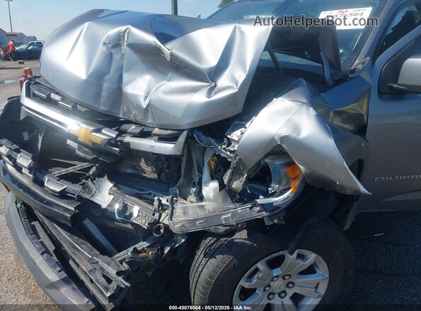 1GCGSCENXM1145982 2021 CHEVROLET COLORADO Gray Դիմացի տեսք