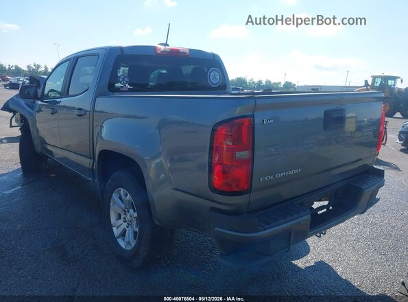 1GCGSCENXM1145982 2021 CHEVROLET COLORADO Gray Հետևի ձախ