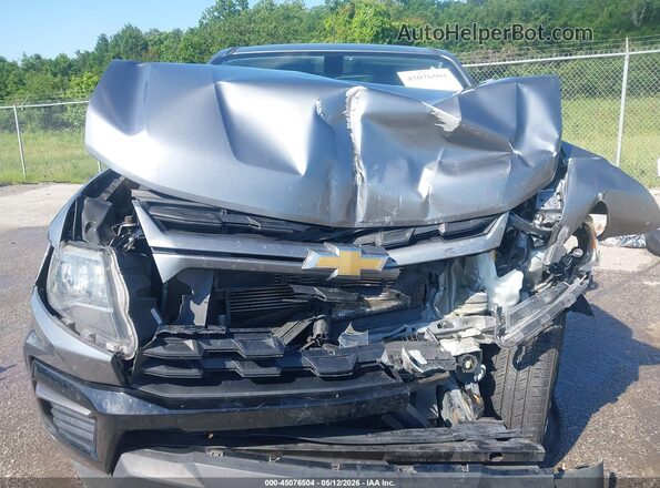 1GCGSCENXM1145982 2021 CHEVROLET COLORADO Gray Հետևի տեսք