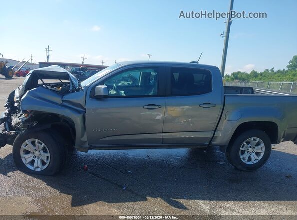 1GCGSCENXM1145982 2021 CHEVROLET COLORADO Gray Սալոնի հետևի տեսք