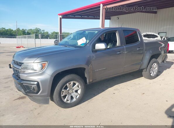 1GCGSCENXN1109713 2022 CHEVROLET COLORADO Gray Front left
